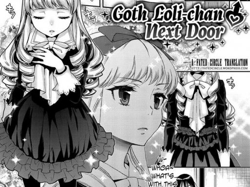 tonari no tsuiteru gothlolichan next door cover