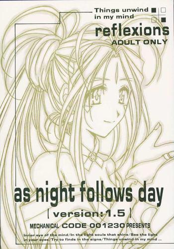 as night follows day version 1 5 cover