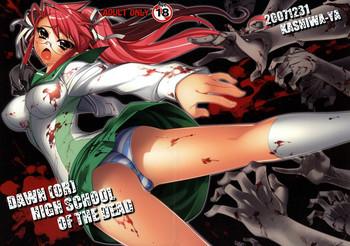 sc39 kashiwa ya hiyo hiyo dawn or high school of the dead highschool of the dead english lwb cover