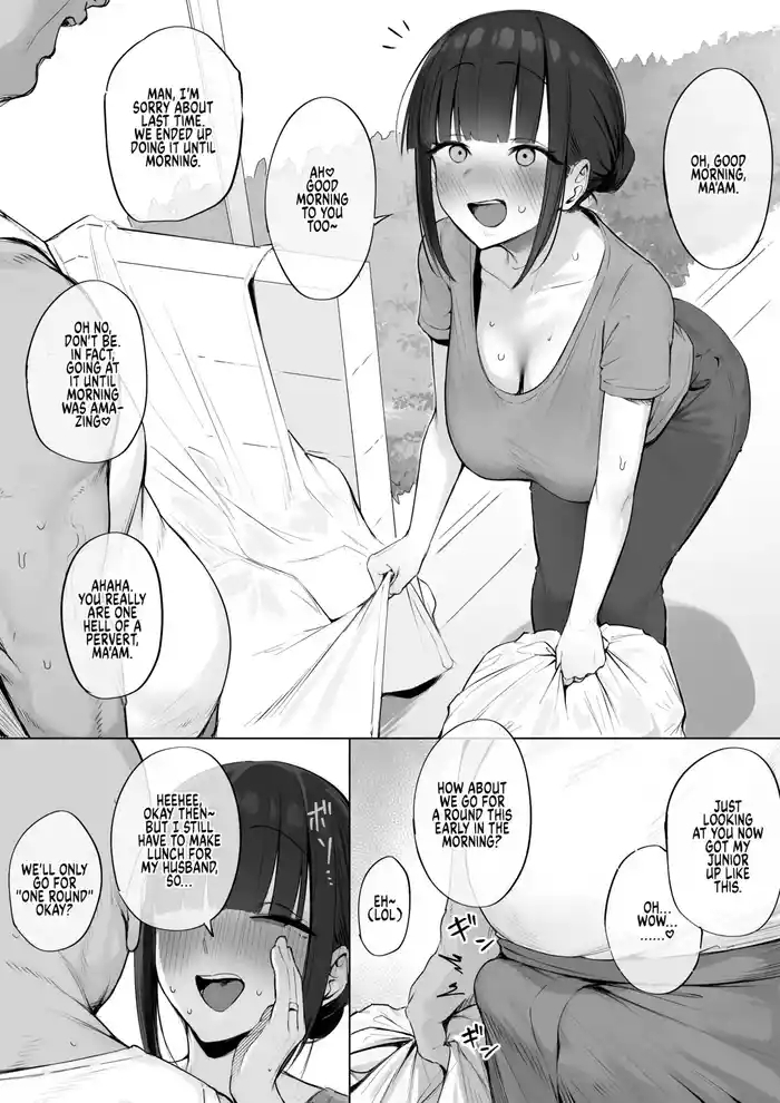 asakara dosukebe uwaki koubi shichau hitozuma san a perverted wife having cheating sex early in the morning cover